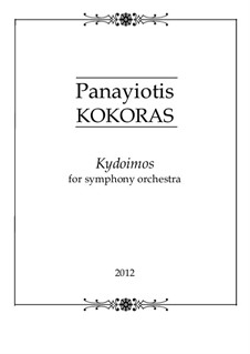 Kydoimos: Kydoimos by Panayiotis Kokoras