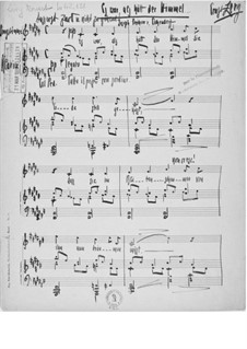 Es war, als hätt' der Himmel for Voice and Piano: Es war, als hätt' der Himmel for Voice and Piano by Ernst Levy