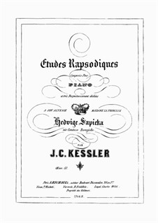 Étude Rapsodique, Op.51: For piano by Joseph Christoph Kessler