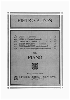 Nena. Fantasia Spagnuola: Nena. Fantasia Spagnuola by Pietro Yon