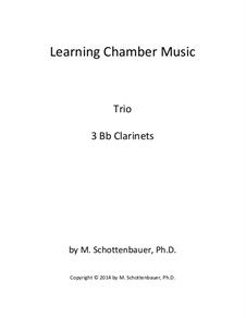 Learning Chamber Music: Clarinet trio by Michele Schottenbauer