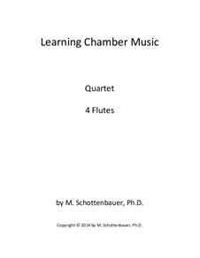 Learning Chamber Music: Flute quartet by Michele Schottenbauer