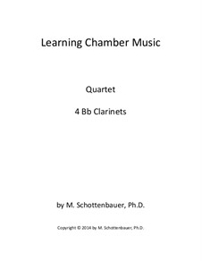 Learning Chamber Music: Clarinet quartet by Michele Schottenbauer