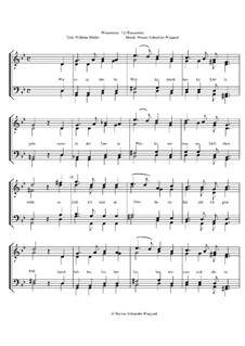 Winterreise, Nr.1-43, Op.23: Nr.27 Einsamkeit by Werner Schneider-Wiegand