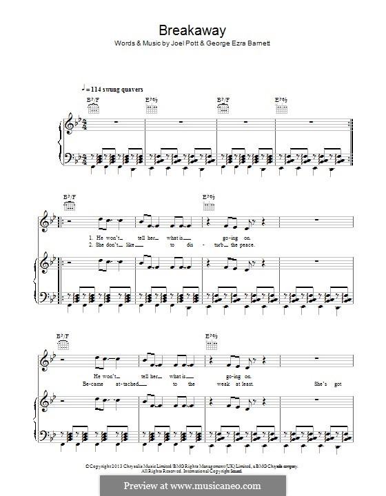 Breakaway by J. Pott, G.E. sheet music on MusicaNeo