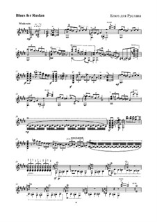 Blues for Ruslan: Blues for Ruslan by Roman Khokhlachev