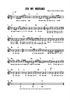 Its my mistake, Op.178: Its my mistake by JHFP