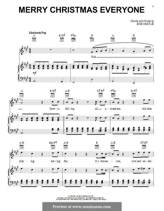 merry xmas everybody piano merry xmas everybody piano