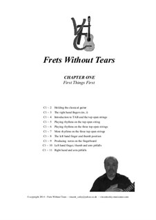 Frets Without Tears: Chapter One - First Things First by Johann Sebastian Bach, Henry Purcell, folklore, Valentin Haussmann, Vincent Coley