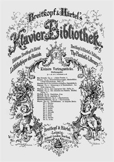 Fleurs d' Automne. 10 Morceaux Élégants, Op.210: No.3 by Charles Mayer