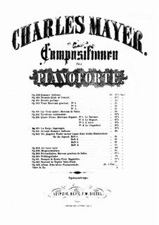 La Harpe. Impromptu, Op.219: La Harpe. Impromptu by Charles Mayer