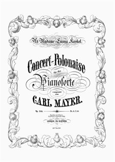 Concert Polonaise, Op.238: Concert Polonaise by Charles Mayer