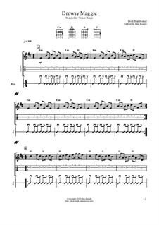 Drowsy Maggie: For mandolin and tenor banjo by folklore