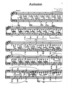 Autumn, VL 264: For piano by Mikalojus Konstantinas Čiurlionis