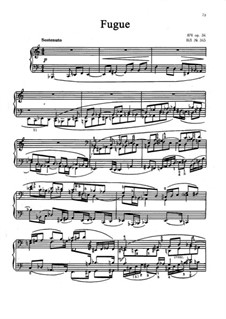 Fugue, Op.34: For piano by Mikalojus Konstantinas Čiurlionis