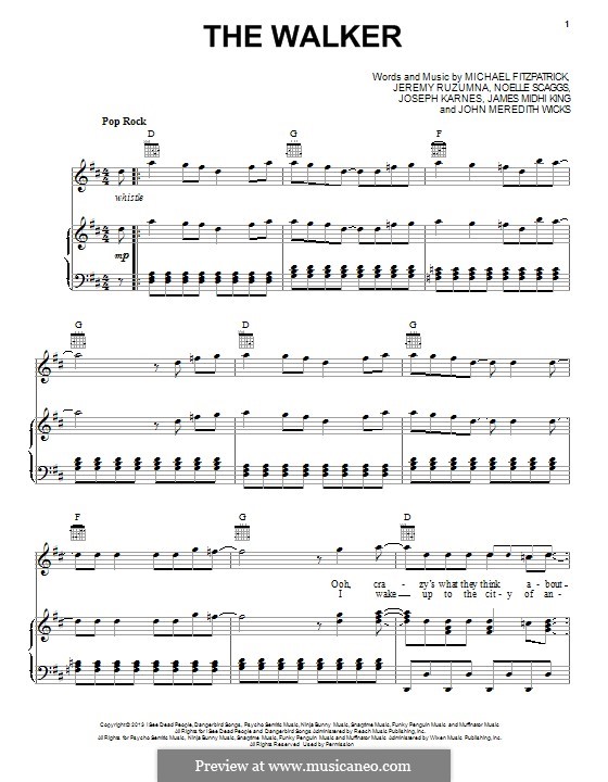 Lyrics The Walker Fitz And The Tantrums The Walker Fitz And The Tantrums