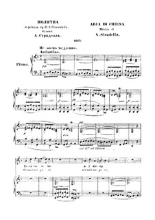 Prayer: In D Minor by Alessandro Stradella