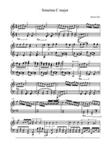 Sonatina C major: Sonatina C major by Majo Žido