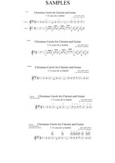 Instrumental version: For clarinet and guitar by John Francis Wade