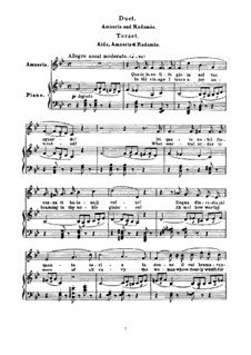 Fragments: Quale insolita gioia (Duet and Trio - Amneris, Radames; Aida) by Giuseppe Verdi