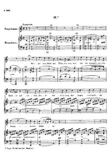 No.2 Wer nie sein Brot mit Tränen ass: A minor by Franz Schubert