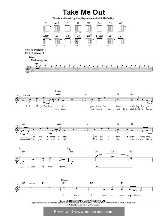 lyrics franz ferdinand take me out lyrics franz ferdinand take me out