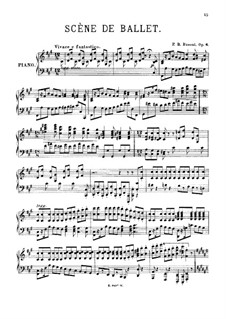 Trois Morceaux (Three Pieces): Scène de Ballet, Op.6 by Ferruccio Busoni