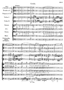 Mass No.4 in C Major, D.452: Credo by Franz Schubert