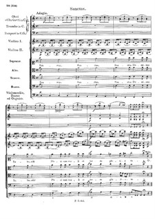 Mass No.4 in C Major, D.452: Sanctus by Franz Schubert