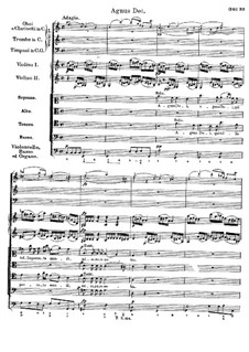 Mass No.4 in C Major, D.452: Agnus Dei by Franz Schubert