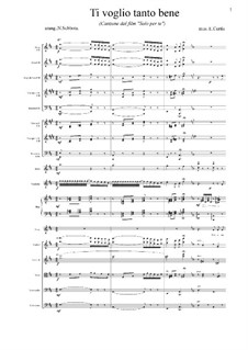 Ti voglio tanto bene: Partitura by Ernesto de Curtis