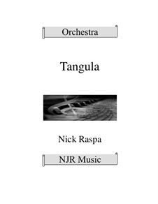 No.2 Tangula: Score, parts by Nick Raspa