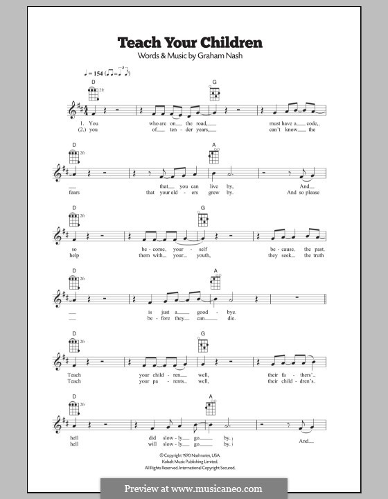 Teach your children crosby stills nash by g nash on musicaneo
