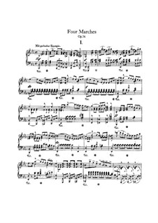 Four Marches, Op.76: Complete set by Robert Schumann