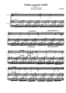 Wohin segelt das Schiff, Op.26: Wohin segelt das Schiff by Evgeni Orkin