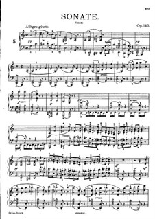 Sonata for Piano No.14 in A Minor, D.784 Op.143: For a single performer by Franz Schubert