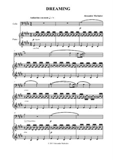 Dreaming: For cello and piano by Alexander Merkulov