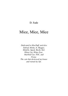 Mice, Mice, Mice: Mice, Mice, Mice by Donald Sade