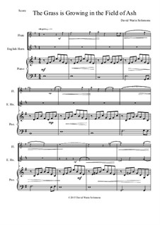 The grass is growing: For flute, cor anglais and piano by David W Solomons