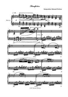 Schneeflocken - Sentimental mood: For piano by Reimund Merkens