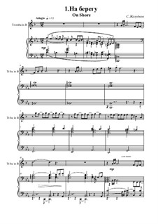 Two melodies: For trumpet and piano by Sergei Zheludkov