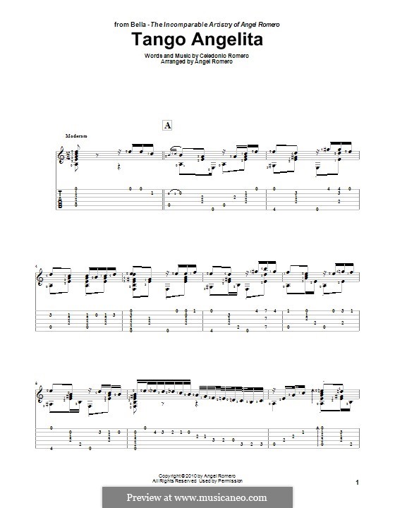 Tango Angelita: Tango Angelita by Celedonio Romero