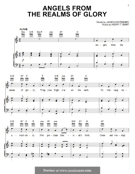 Angels from the Realms of Glory: For piano by folklore