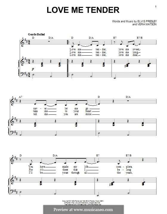 Vocal version: For voice and piano by Vera Matson