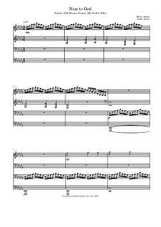 Near To God: For two pianos four hands by Lowell Mason, Lelia Naylor Morris
