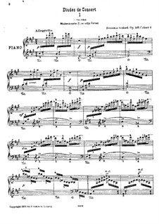 Etudes for Piano, Op.149: Etudes de concert (Book IV) by Benjamin Godard