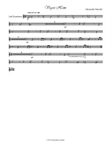 Vegen Heim: 2nd trombone part by Alexander Nævdal