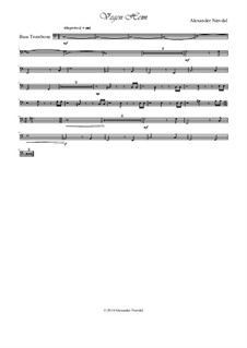 Vegen Heim: Bass trombone part by Alexander Nævdal