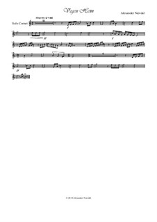 Vegen Heim: Solo cornet part by Alexander Nævdal