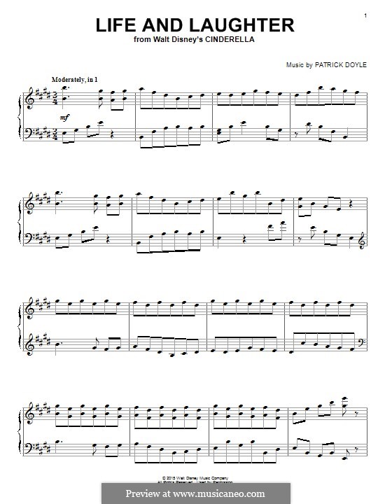 Life and Laughter: For piano by Patrick Doyle
